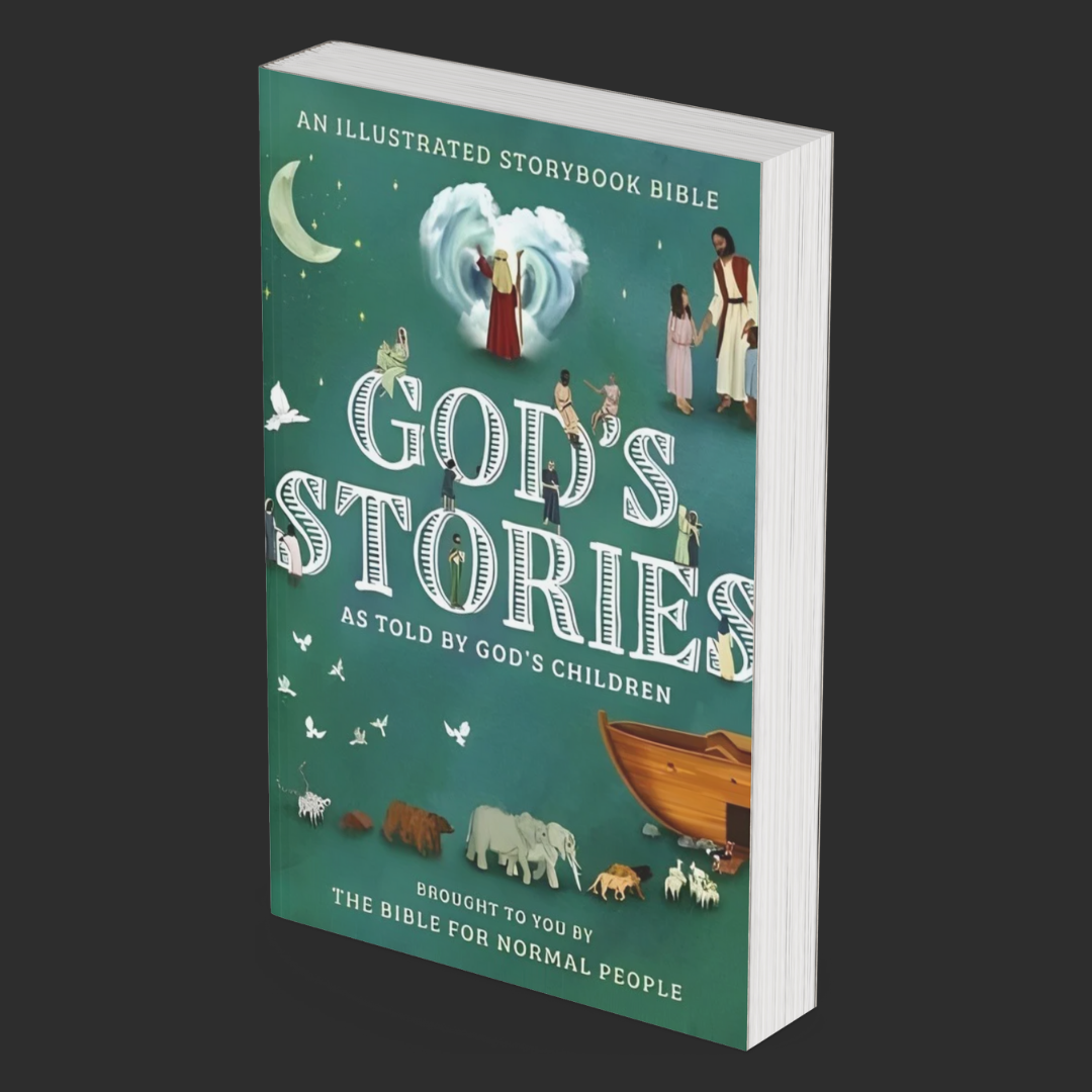 God's Stories as told by God's Children: Illustrated Bible Story Book for Children, Kids & Toddlers