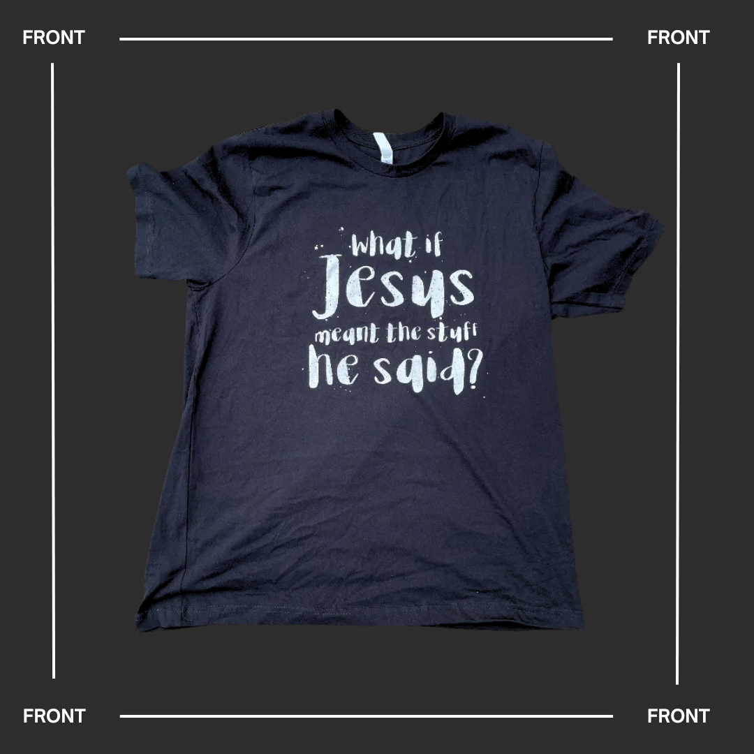 What If Jesus Meant The Stuff He Said? T-shirt